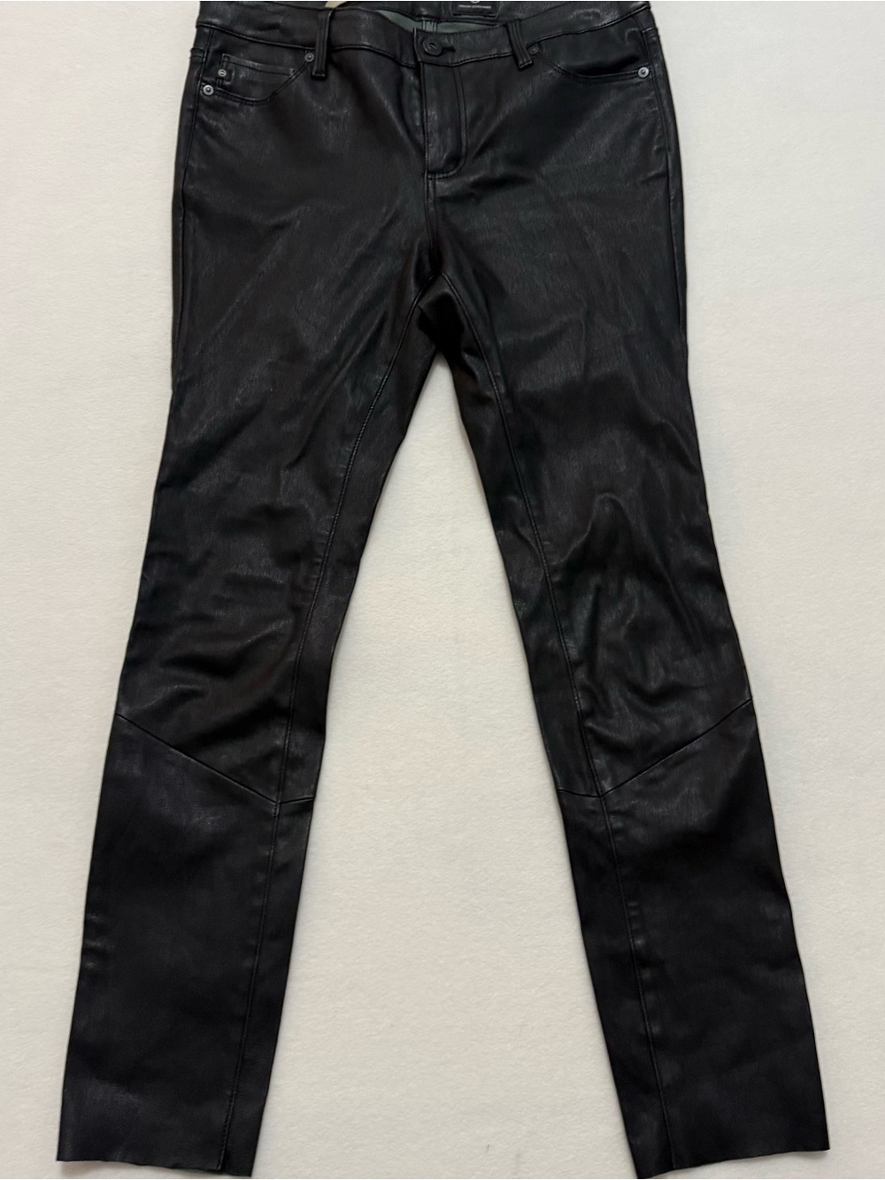 AG Super skinny leather legging pant